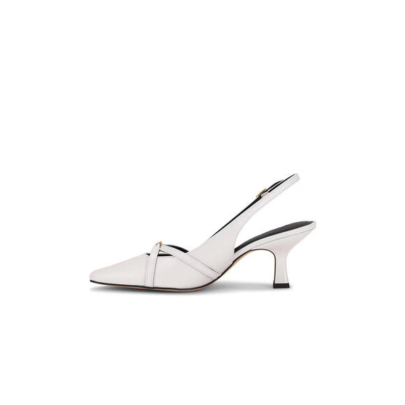 COACH Women's Rowyn Slingback Pump white size 7 NIB $195msrp - Picture 1 of 11